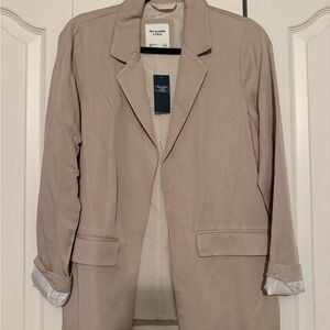 Abercrombie & Fitch Women's Beige Blazer